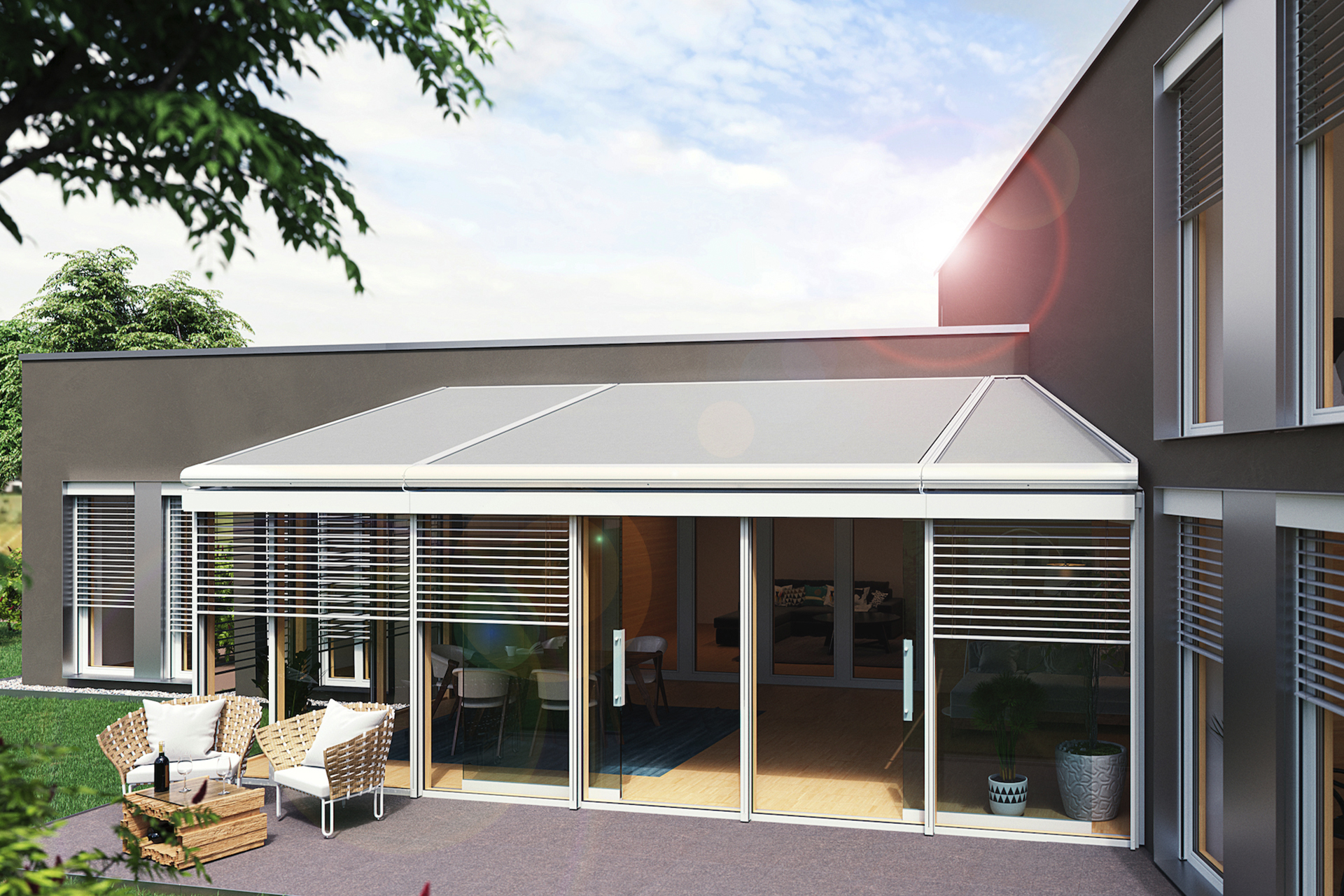 Atrium Conservatory Awnings