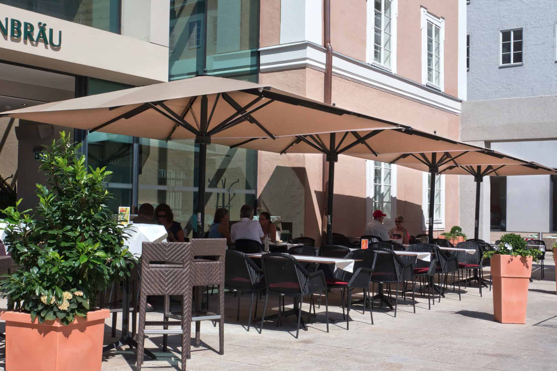 Umbrellas Systems And Outdoor Parasols - Shade Space