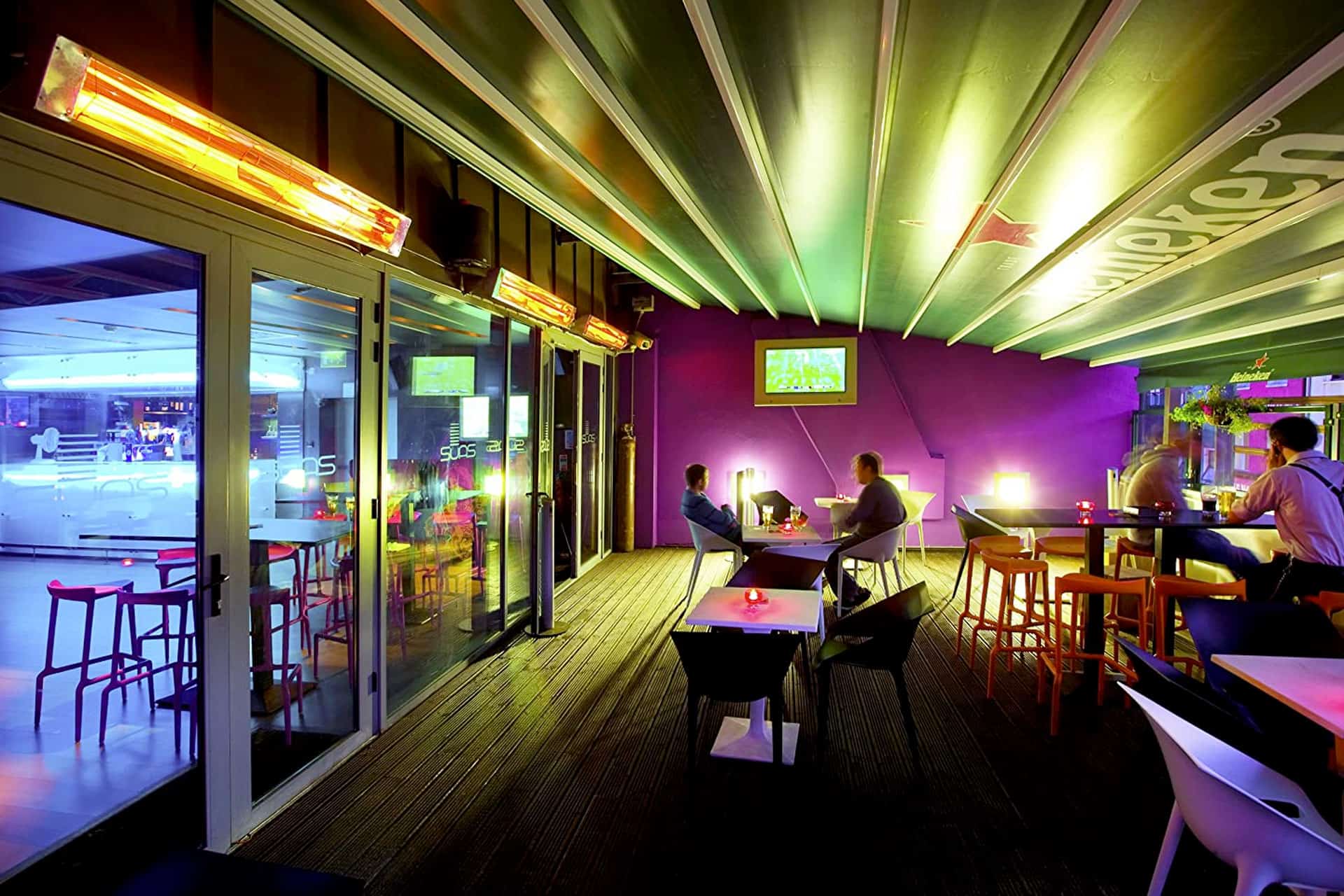 Awning Heating And Lighting Systems For Pubs, Rooftops and Bars - Shade Space