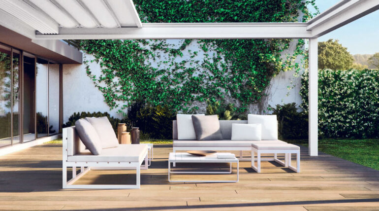 Retractable Fabric Roofs and Pergolas - Shade Space