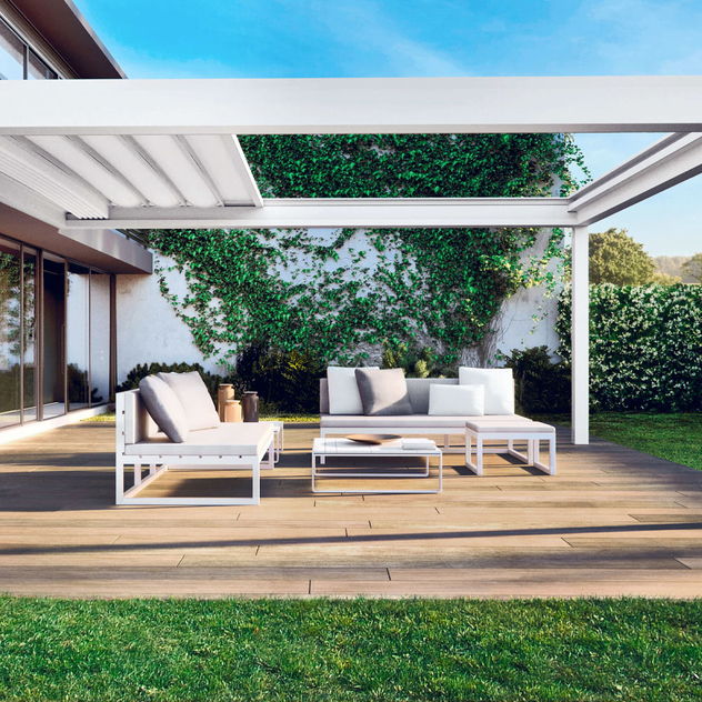 Retractable Fabric Roofs and Pergolas - Shade Space