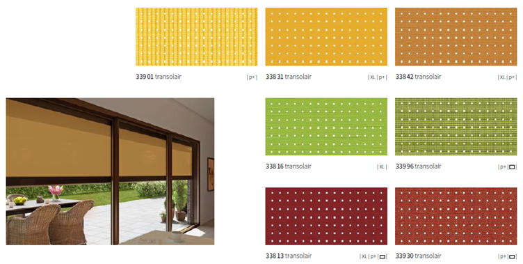 Screen / Perforated Fabric – Screen is for Blinds, Perforated Available on Awnings - Shade Space