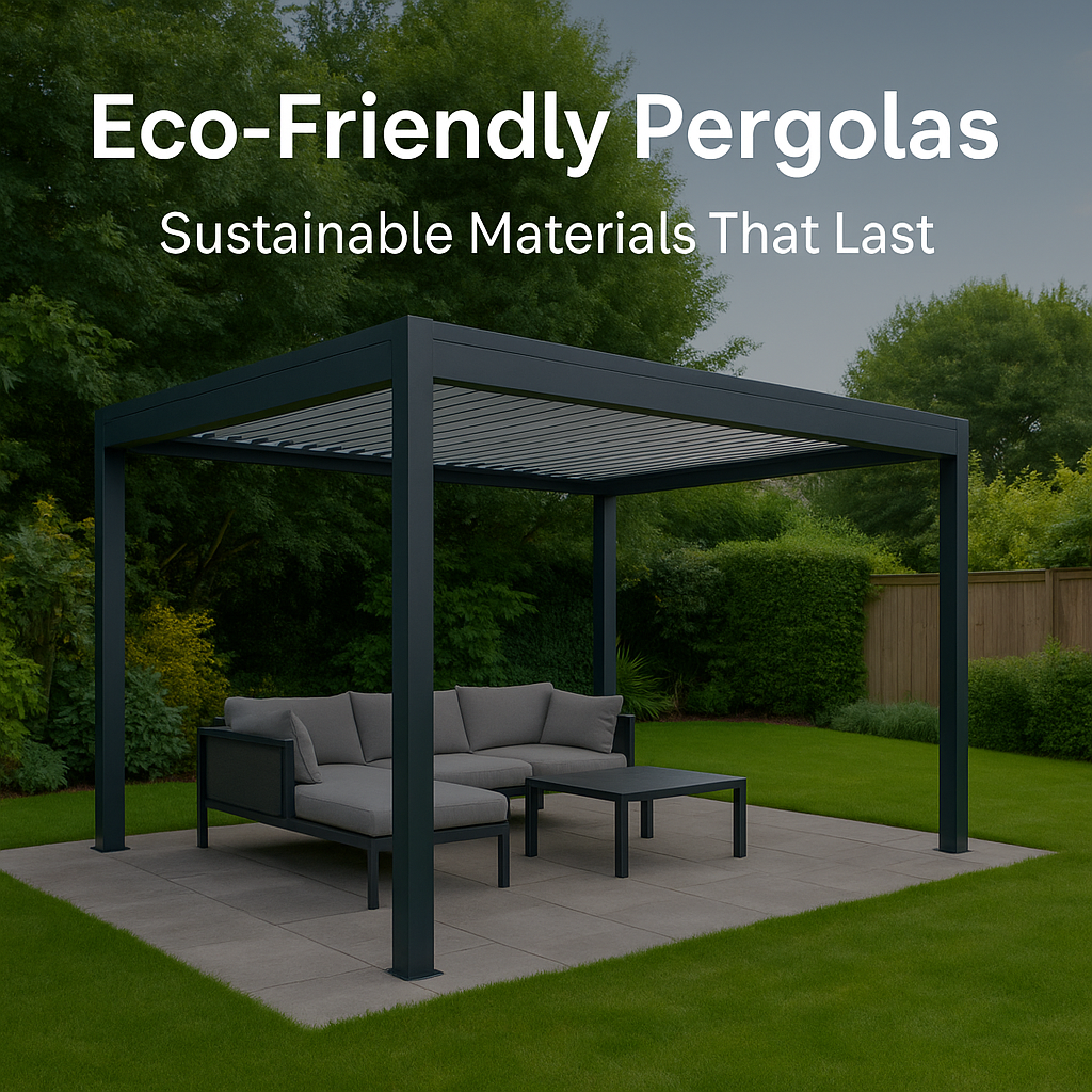 Eco-Friendly Pergolas: Sustainable Materials That Last