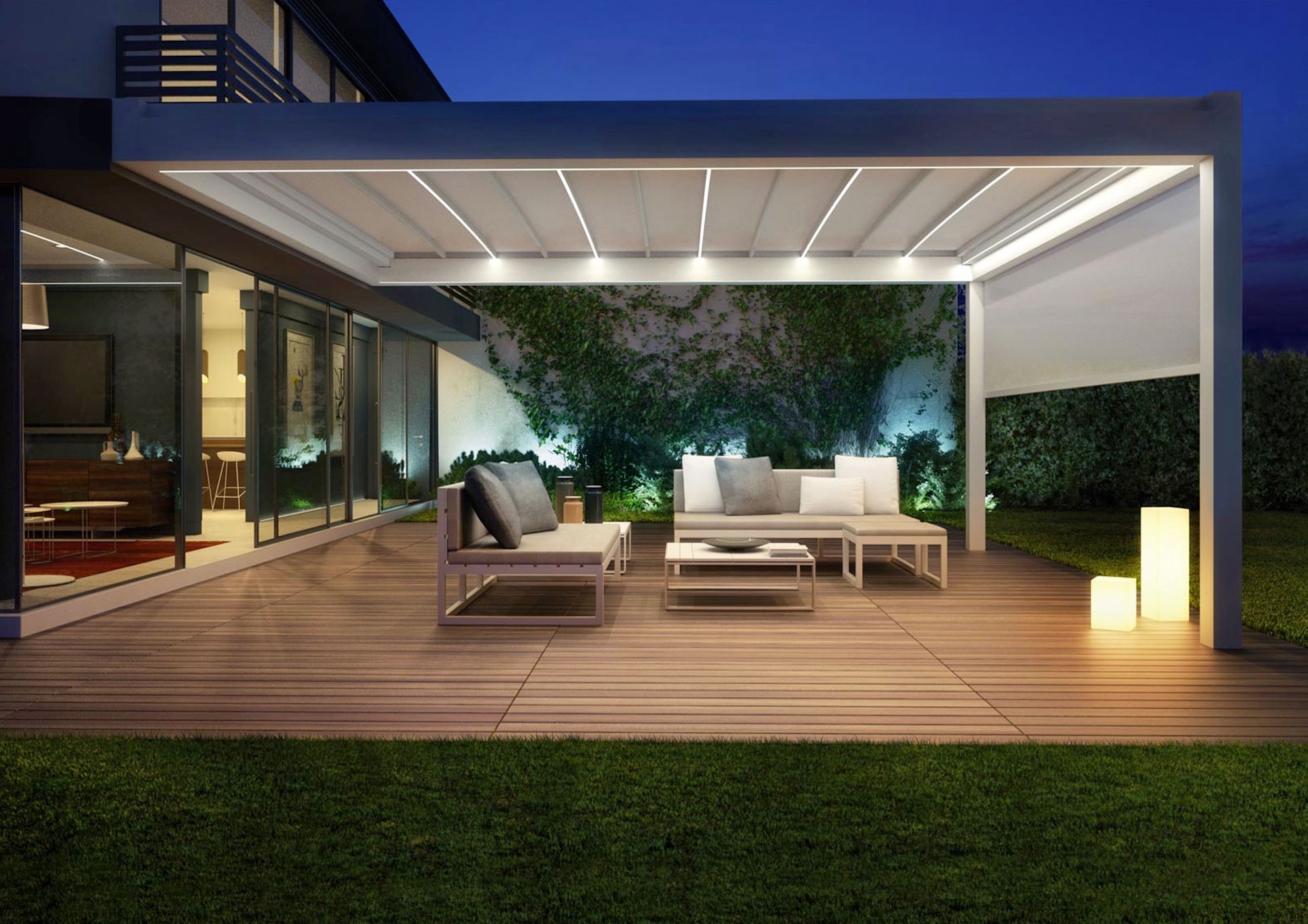 Flat Roof Pergolas
