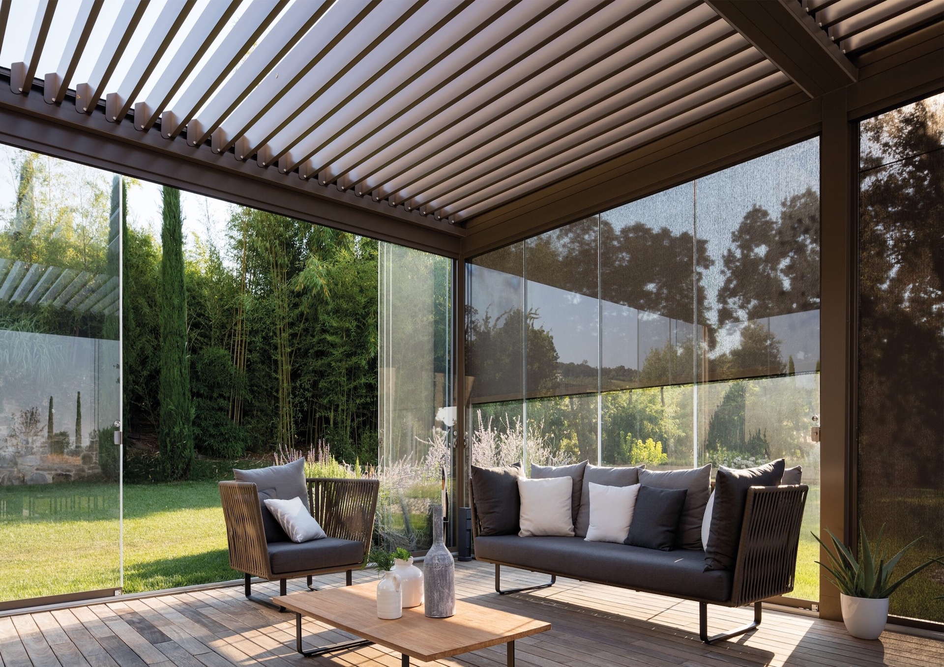 Louvered Roof Pergolas