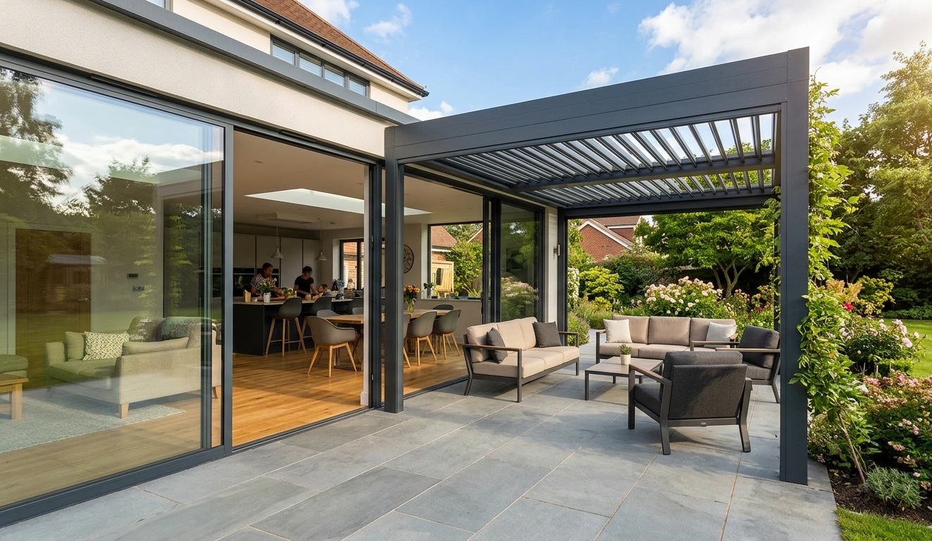 Pergolas Vs Extension - Shade Space