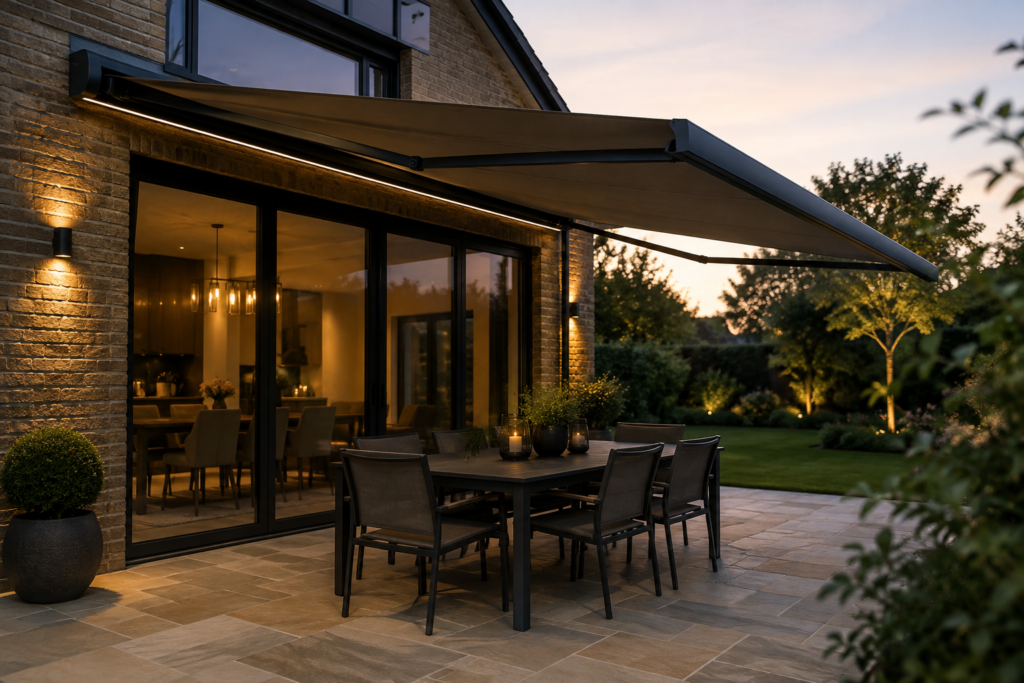 What Size Awning Do I Need For An Outdoor Dining Area - Shade-Space