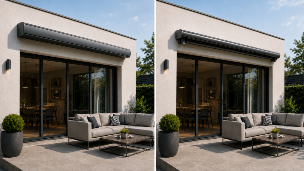 Full Cassette vs Half Cassette Awnings: Which Is Right for Your Home?